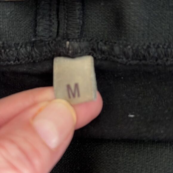 NWOT Revolve Paige Glam Rock Pull on Legging Black Womens Sz M - Picture 6 of 6